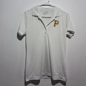 Pittsburgh Pirates Nike Golf Performance Dri-Fit Polo Boys Size Small